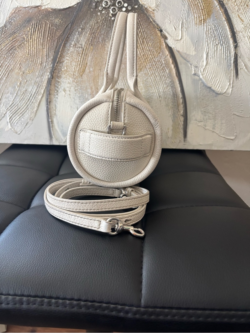Marc Jacobs Small Duffle Mini Satchel in Off White - Picture 5 of 14
